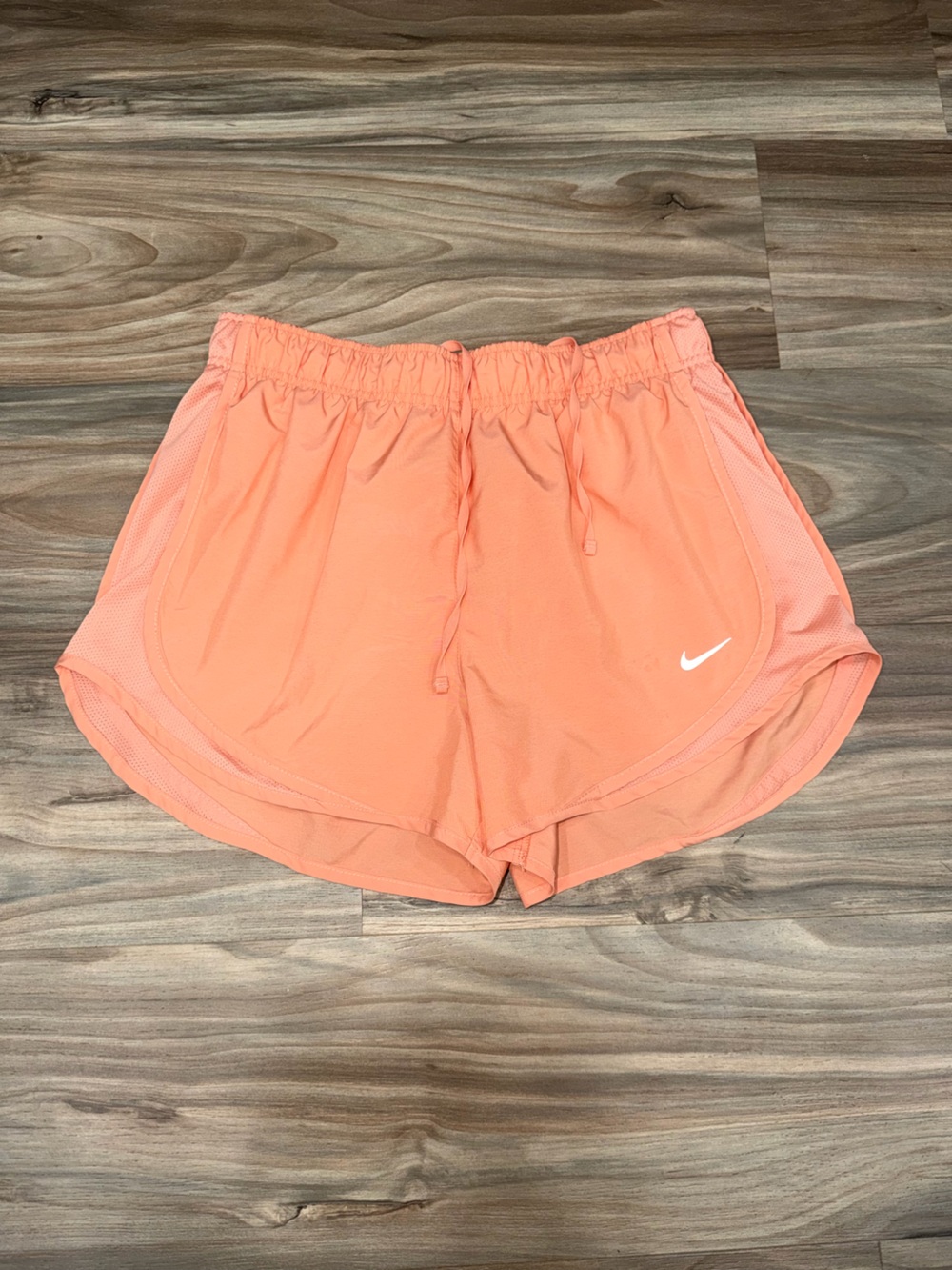 Nike Women's Peach Athletic Running Shorts